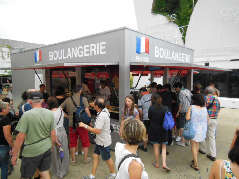 BONGARD équipe la boulangerie du pavillon français lors de d’Exposition Universelle de Milan