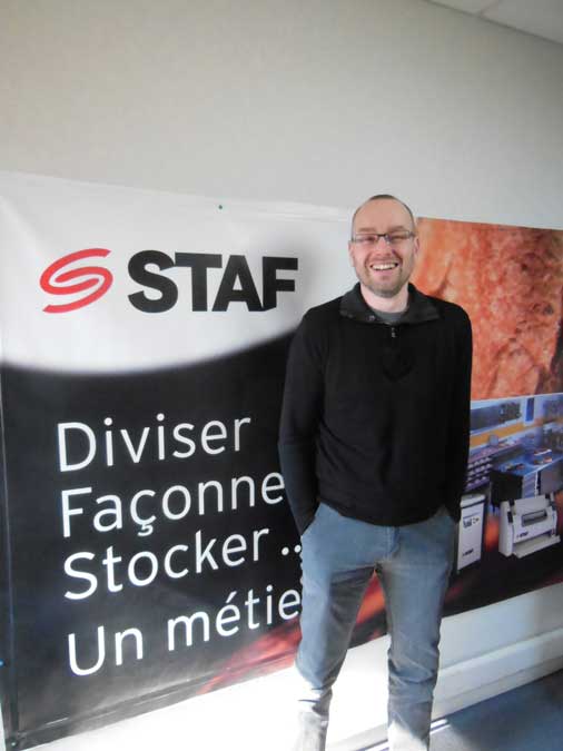 STAF - Arnaud Danet - Responsable usine de Vendôme