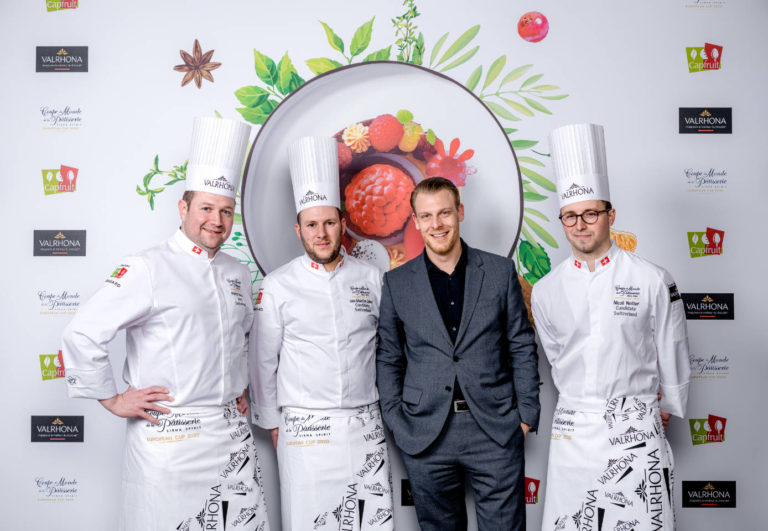 Equipe de Suisse, gagnante de la Coupe d'Europe de la Pâtisserie