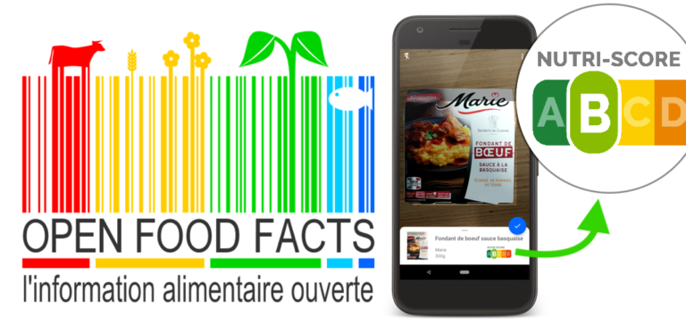 Logo Open Food Facts & nutri-score