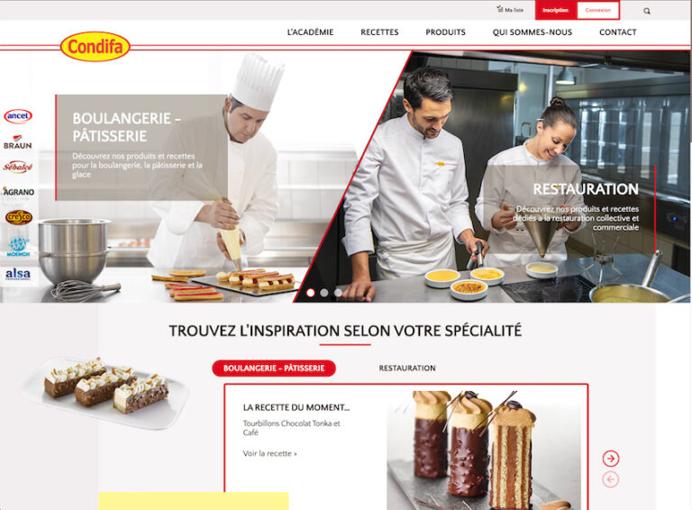 condifa.fr : un nouveau site Condifa pour toujours plus de recettes et d’idées gourmandes