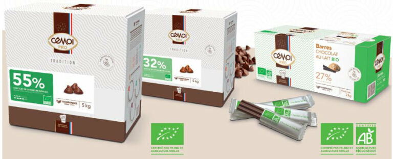 Loi ÉGALIM : Cémoi Pro engagée aux côtés de la restauration collective avec des chocolats bio et durables pour atteindre les objectifs fixés