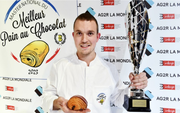 Sylvain Belouin, lauréat du 2e Master National du Pain au Chocolat !