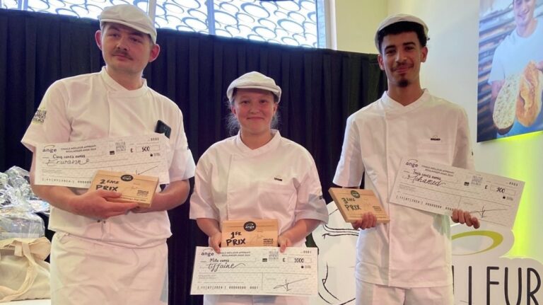Tiffaine LAGARDE remporte le Concours du Meilleur Apprenti Boulanger Ange 2024