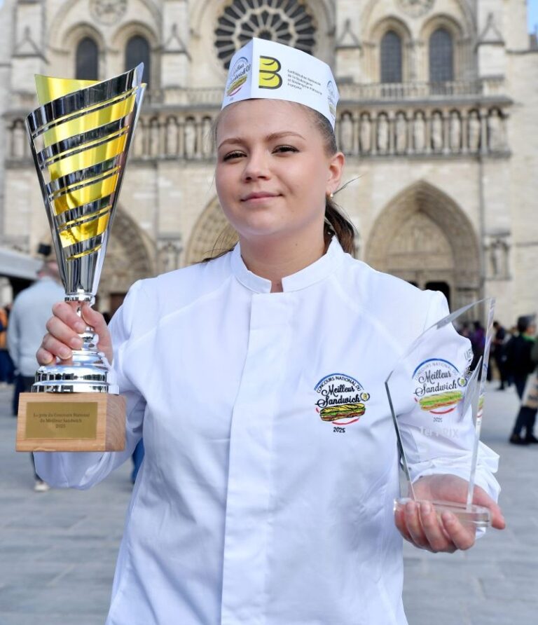 Agata BLASZCZYK, lauréate du Concours national du Meilleur Sandwich 2025