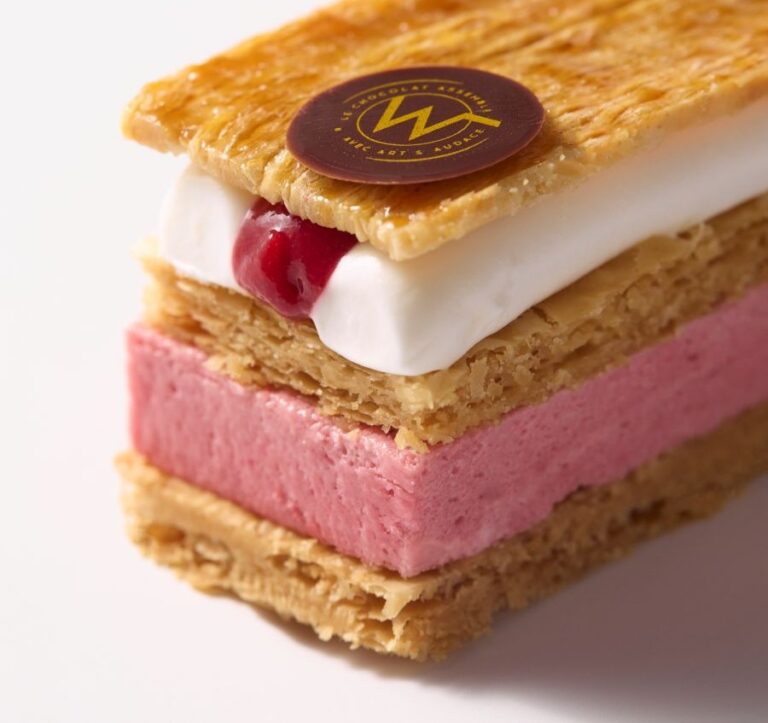 Recette : le Mille-feuille estival de la chocolaterie Weiss 